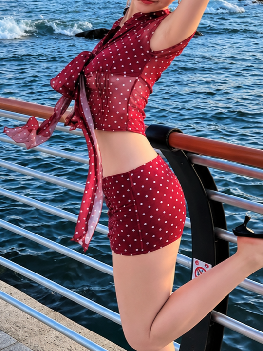 Polka Dot Two Piece Set