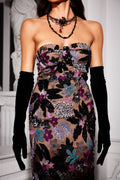Vivian Floral Sequins Maxi Dress