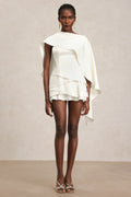 Susan Backless Sleeveless Layered Mini Dress