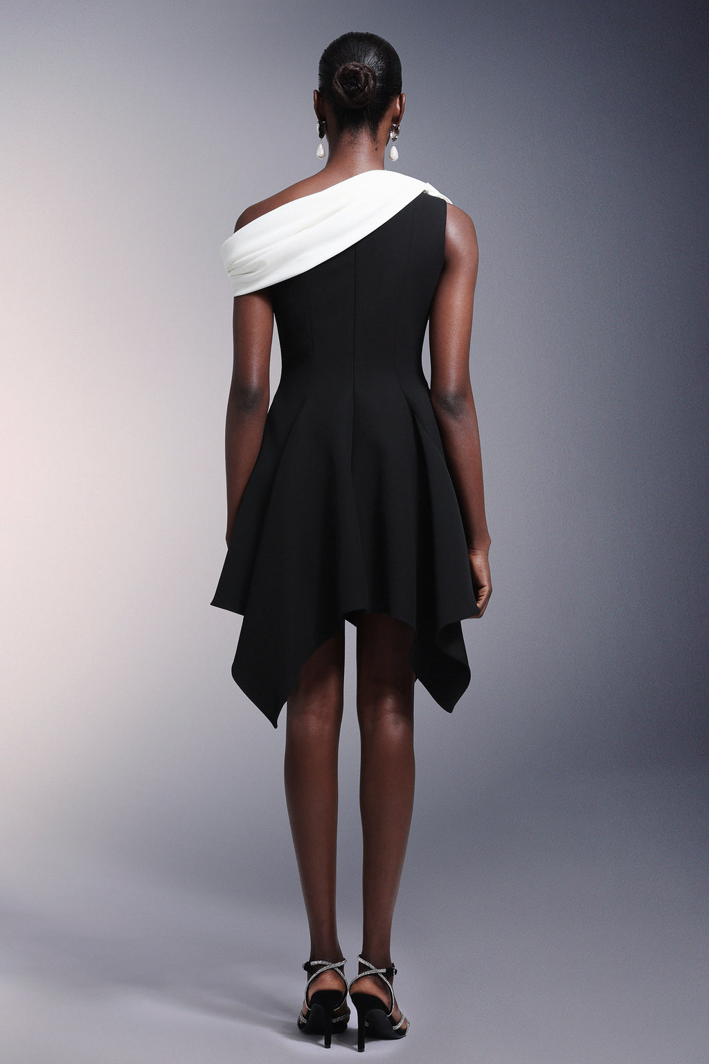 Jinx One Shoulder Asymmetry Mini Dress