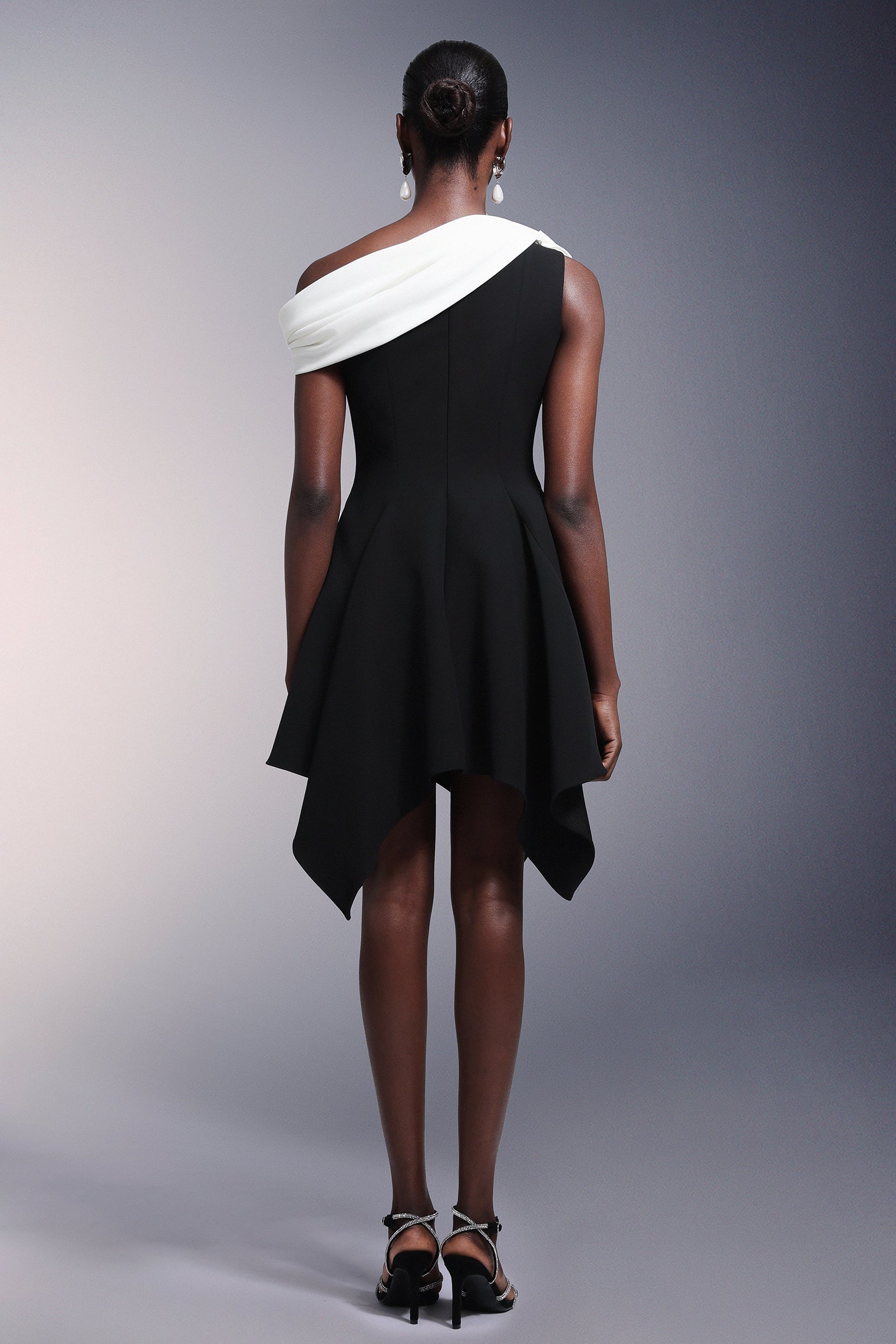 Jinx One Shoulder Asymmetry Mini Dress