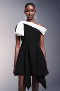 Jinx One Shoulder Asymmetry Mini Dress