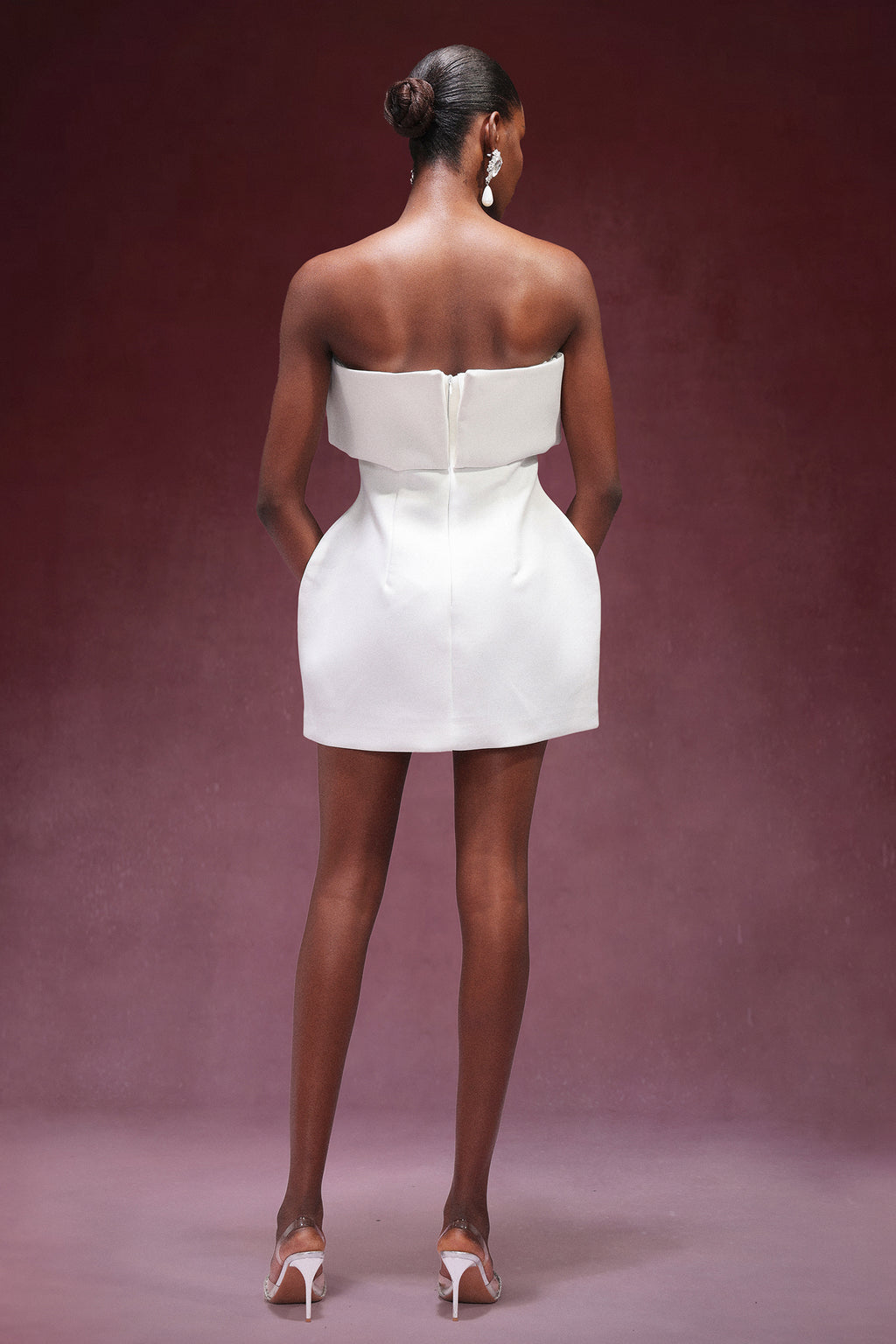 Juju Strapless Sleeveless Mini Dress