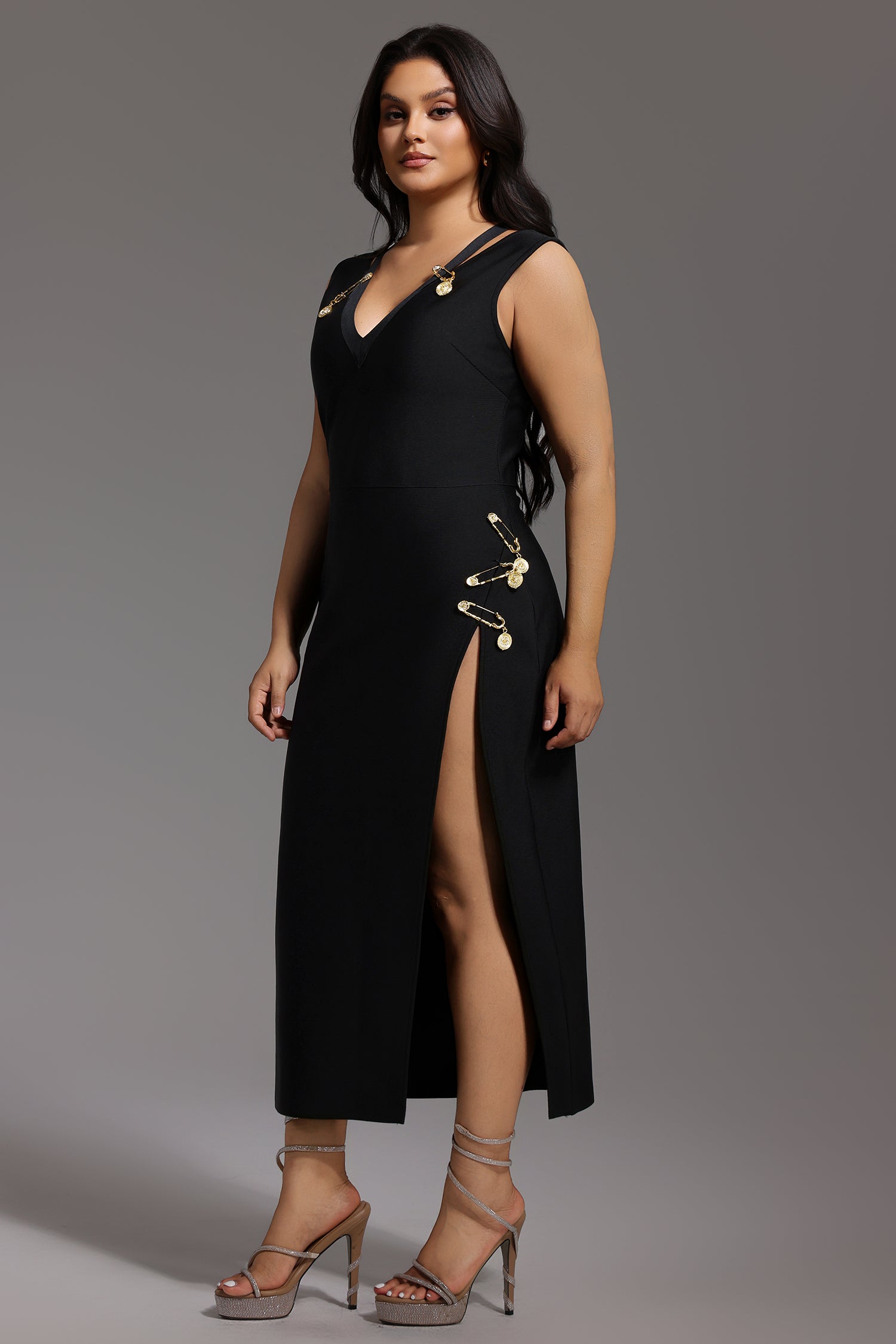 Felicia Midi Bandage Dress
