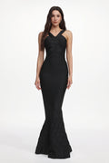 Makila Chic Contour Halter Bandage Maxi Dress