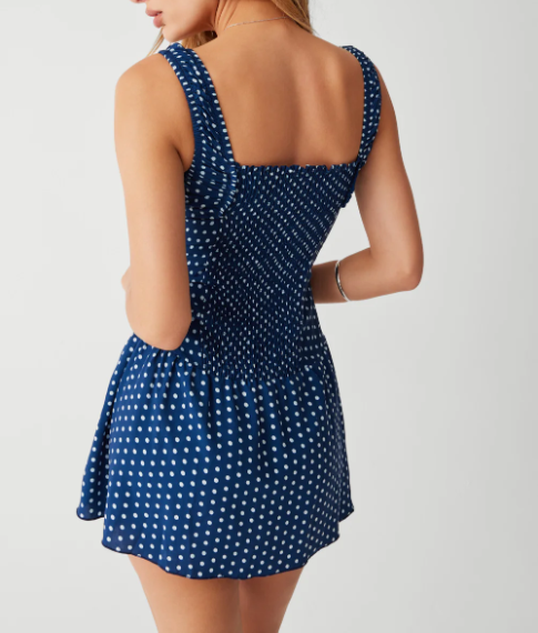 Christa Ruffle Mini Dress