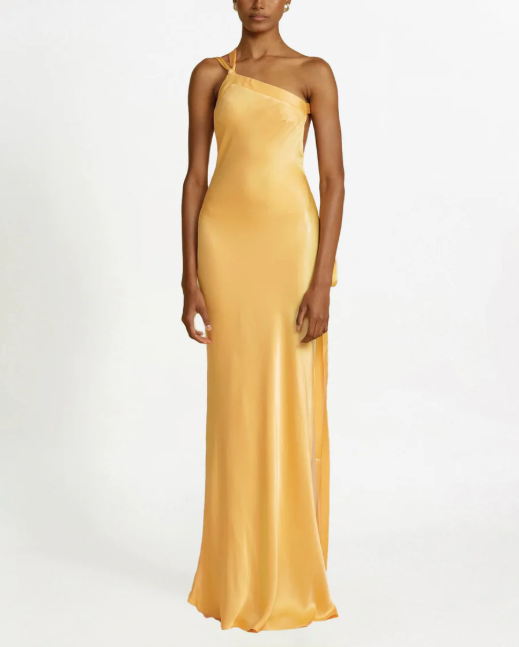 Monique Dress in Yellow