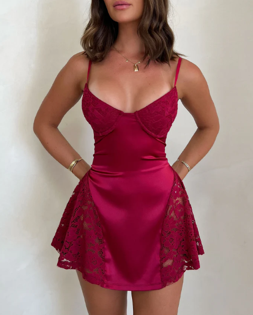 Kaley Dress - Navy