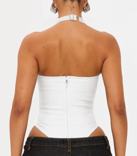 Bandage Halterneck Bodysuit