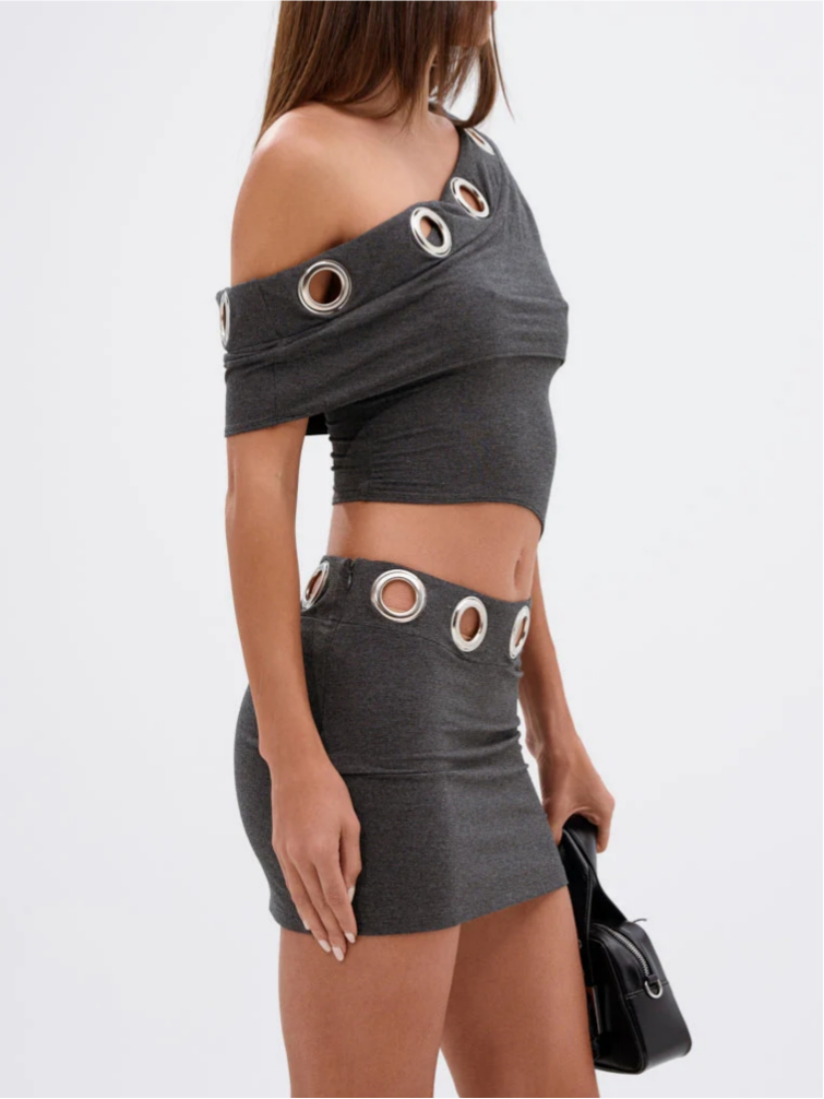 One Of A Kind Cutout Mini Dress