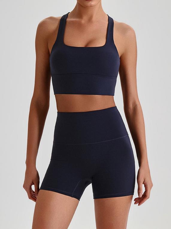 Naked Feel Cross-Back Yoga Set