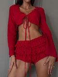 Sunny set red
