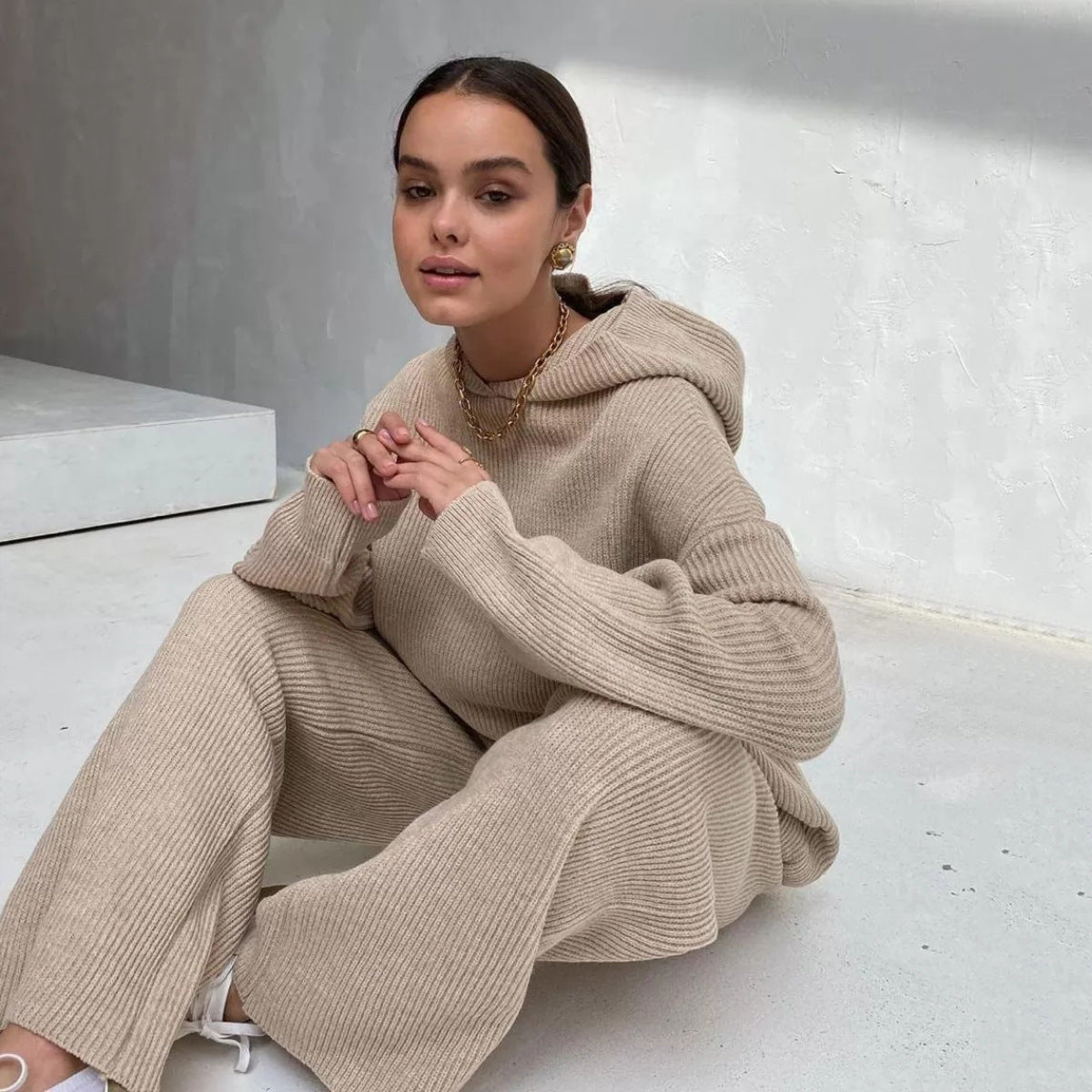 Lazy Fall Winter Weekend Knit Set