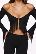 Rodeo Muse Fringe Top