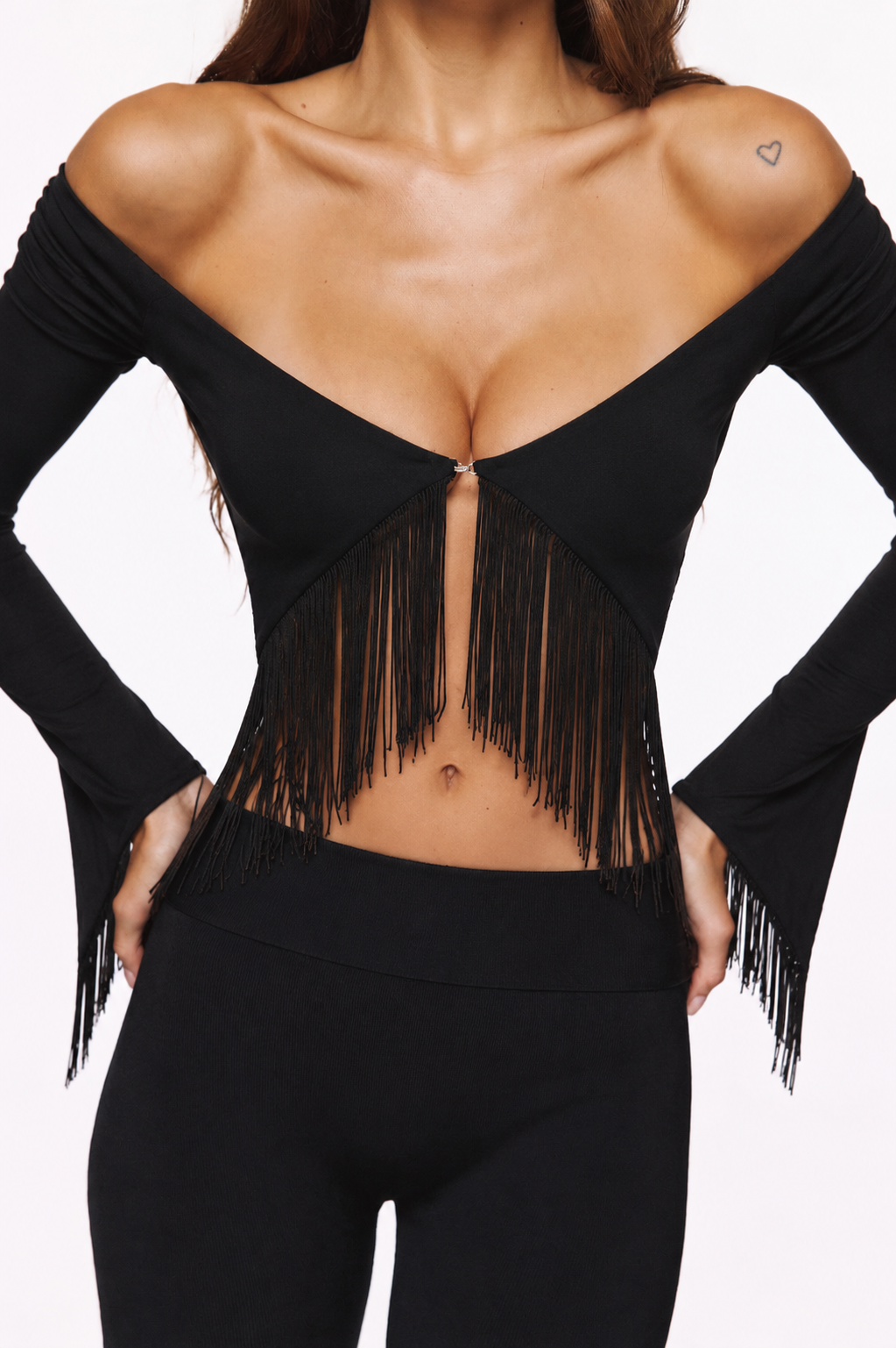 Rodeo Muse Fringe Top