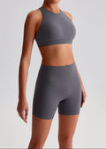 Quick-Dry Cross-Back Yoga Set
