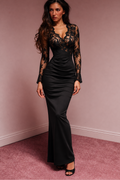 Elara Muse Sculpted Evening Dress