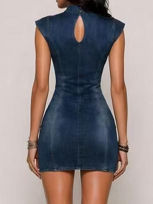 Gwyneth Sexy Cutout Backless Mini Dress