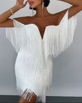 Cabaret Queen Fringe Mini Dress