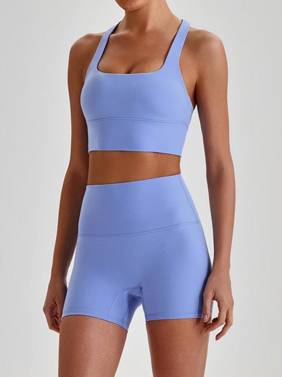 Naked Feel Cross-Back Yoga Set