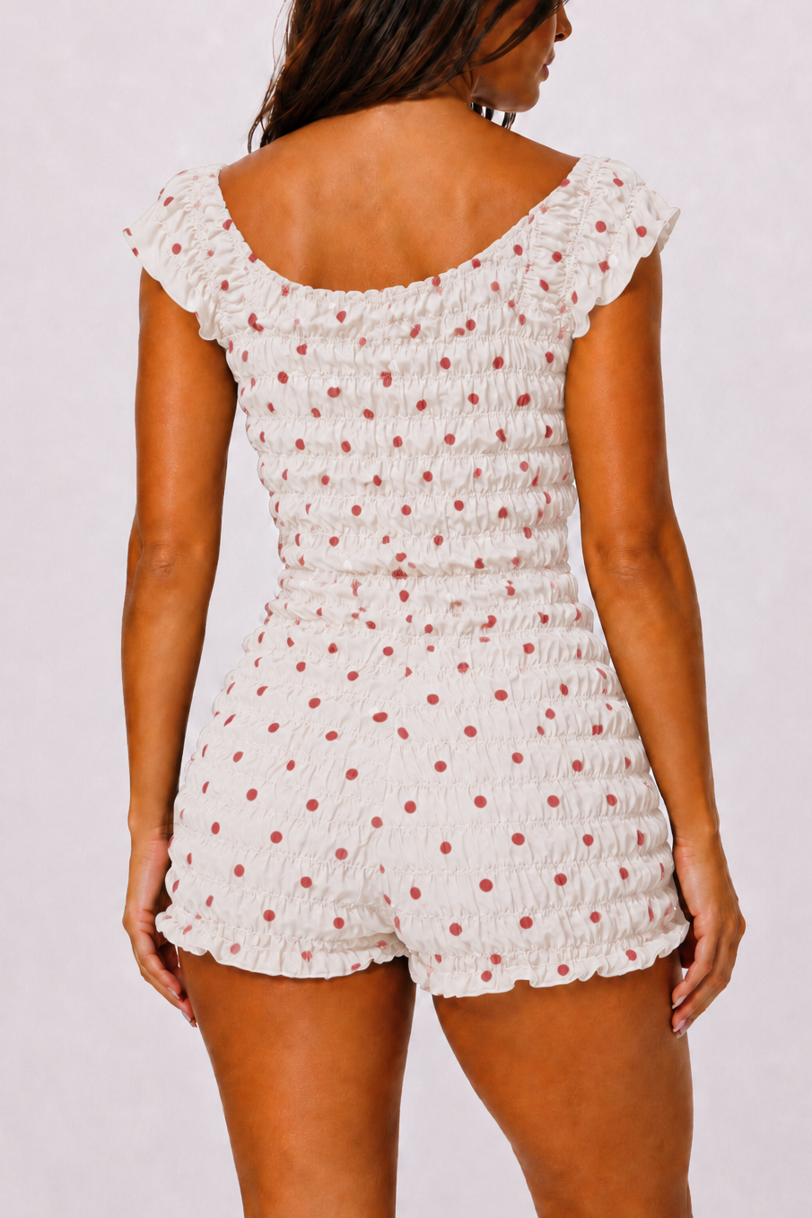 Coquette Bow Ruffle Two Piece Set