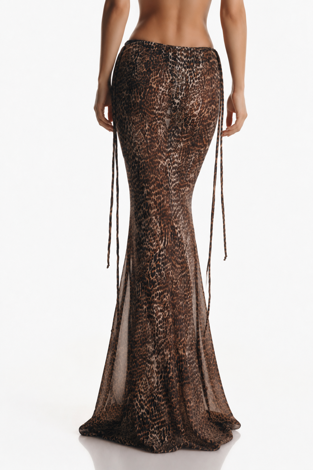 Wild Instinct Leopard Maxi Skirt