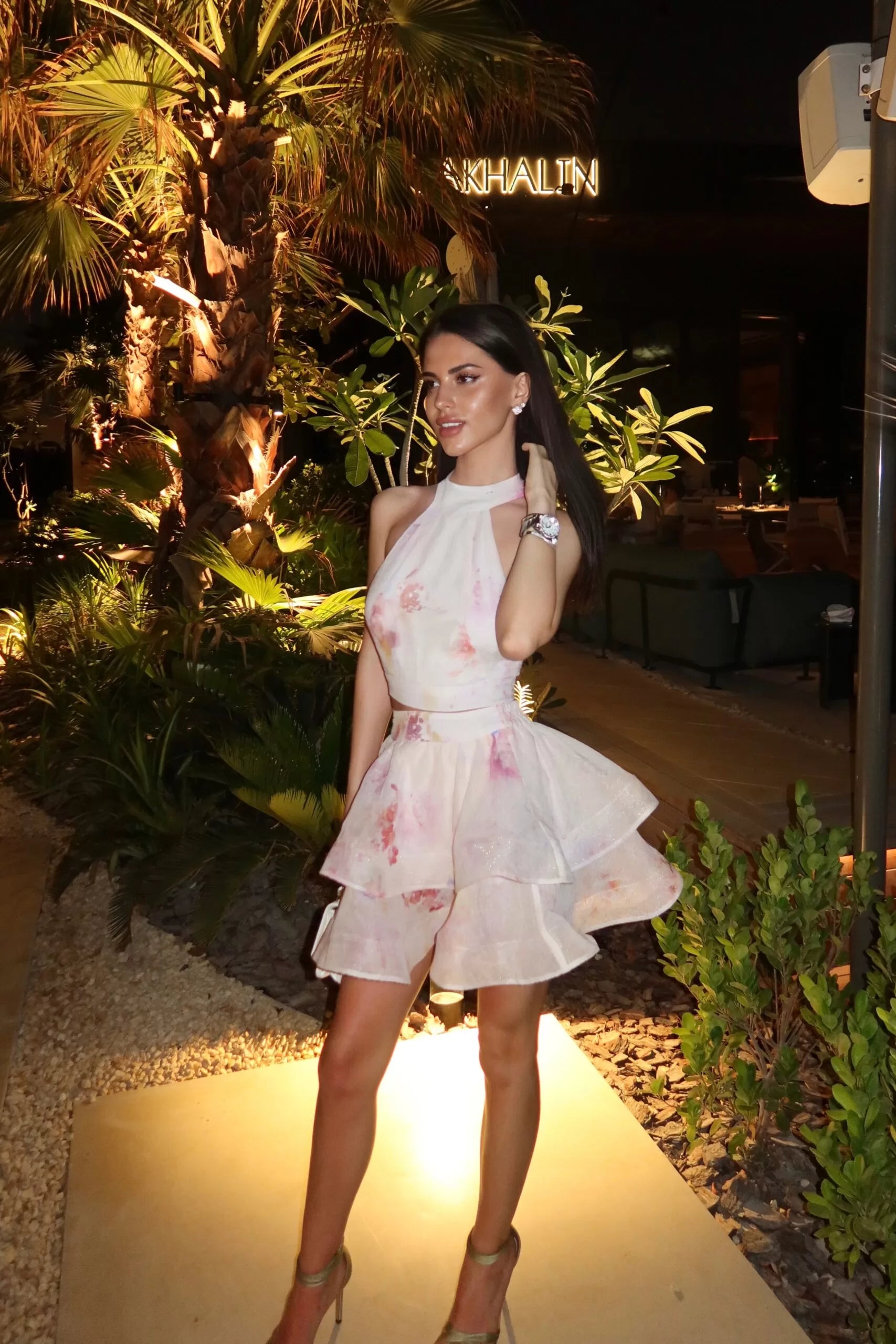 Floral Dress Suit