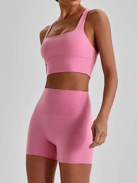 Naked Feel Cross-Back Yoga Set