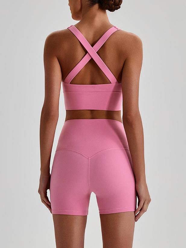 Naked Feel Cross-Back Yoga Set