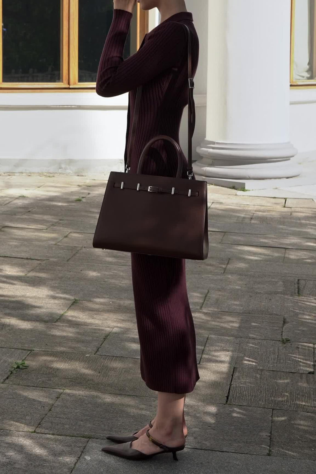 Street Chic Elegant Knit Dress