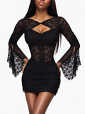 Seraphine Bell Sleeve Mini Dress