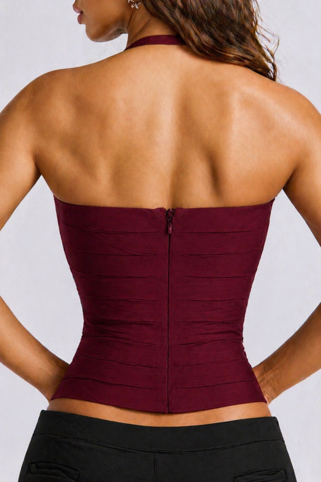 Waist Cinching Bandage Top