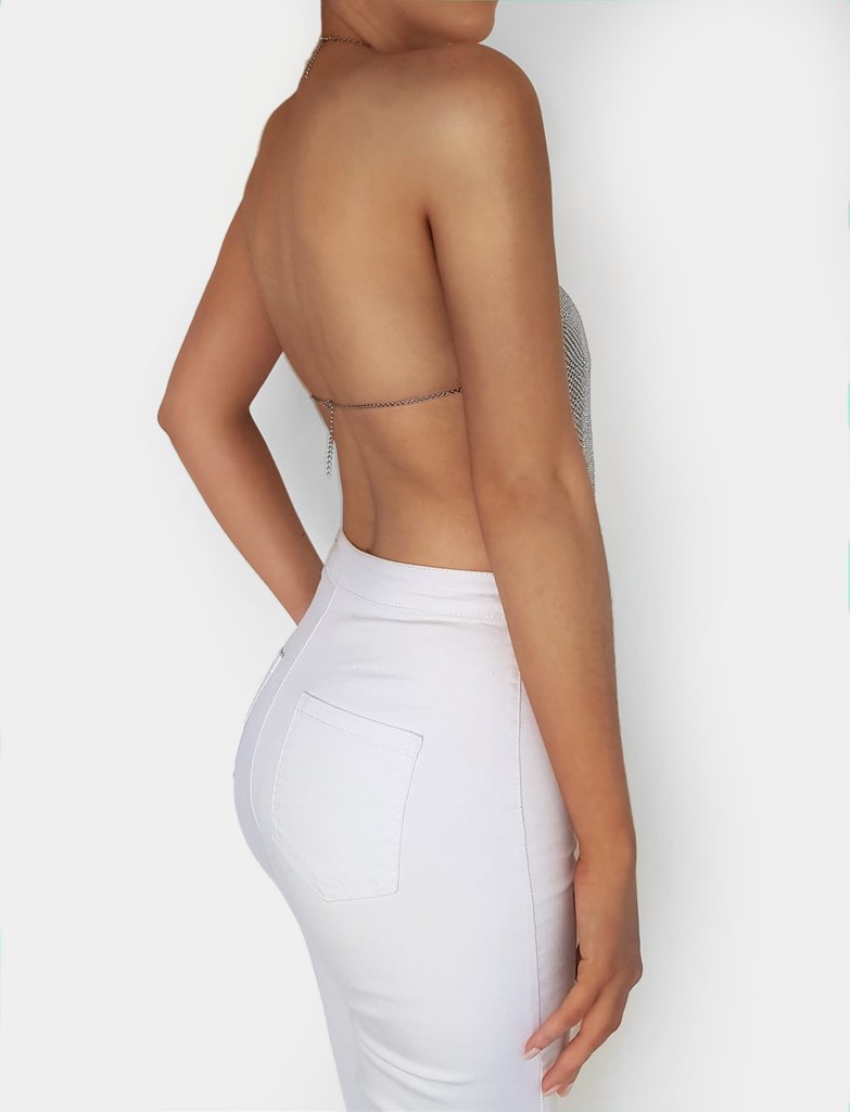 Chic Night Out Alluring Halter Top