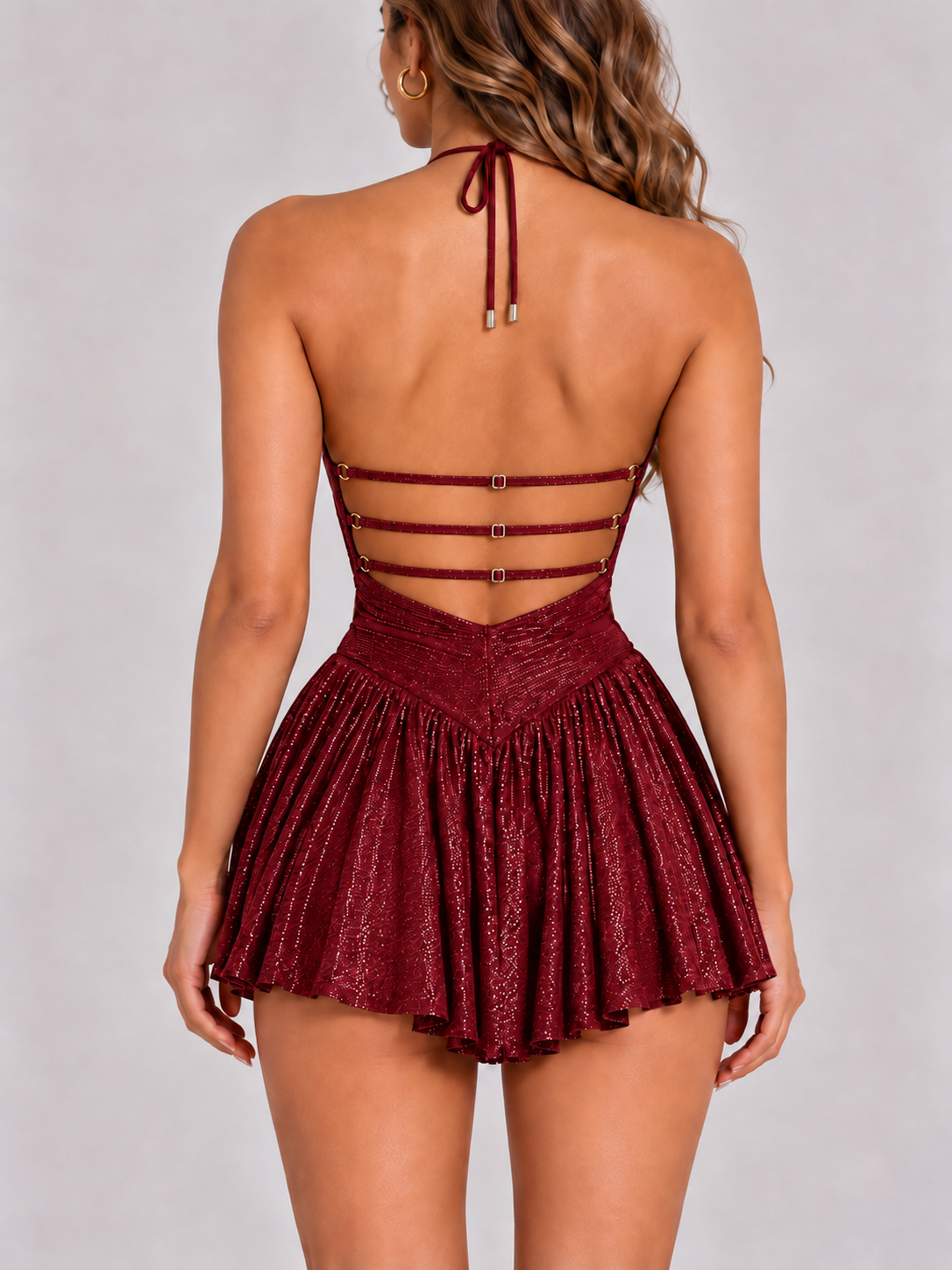 Noemie Flare Mini Dress