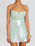 Alixandra Sequin Dress