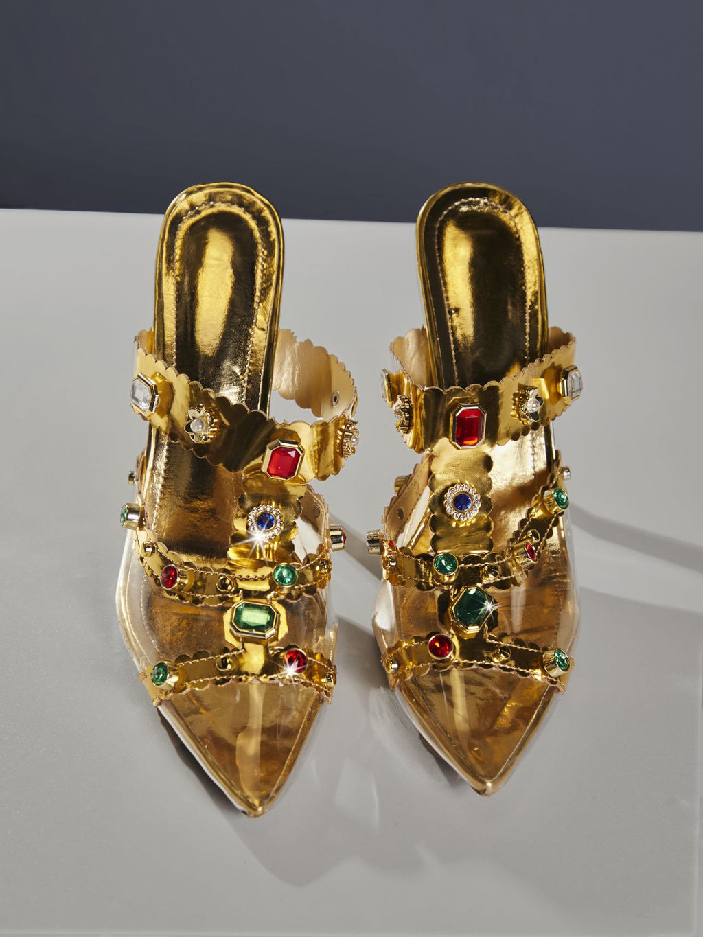 Adamma Rhinestone Sandals