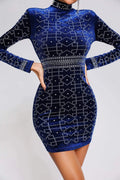Naima Velvet Mini Dress