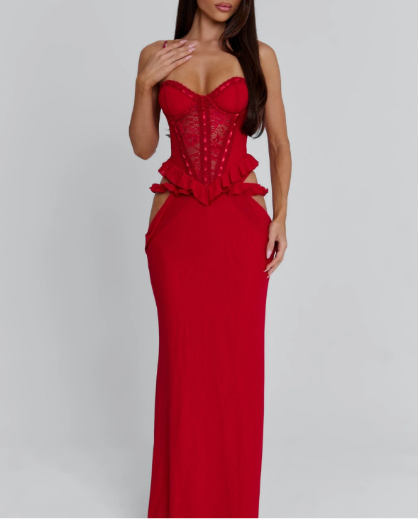 Beck Maxi Dress Red