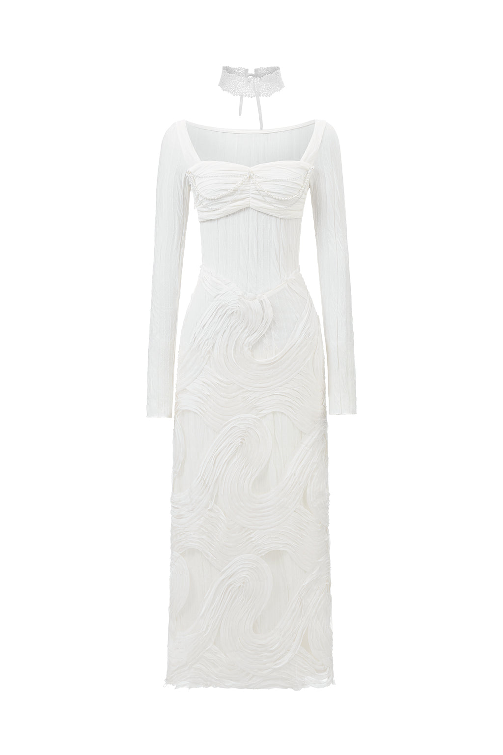 Erin Long Sleeves Maxi Dress