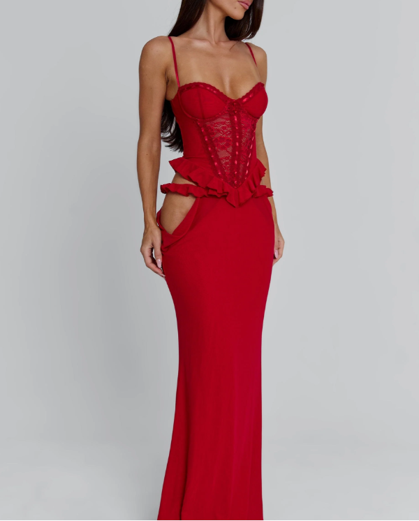 Beck Maxi Dress Red