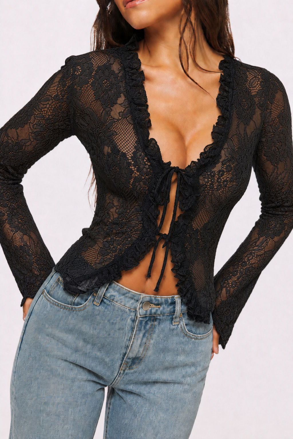 Trim Lace Top