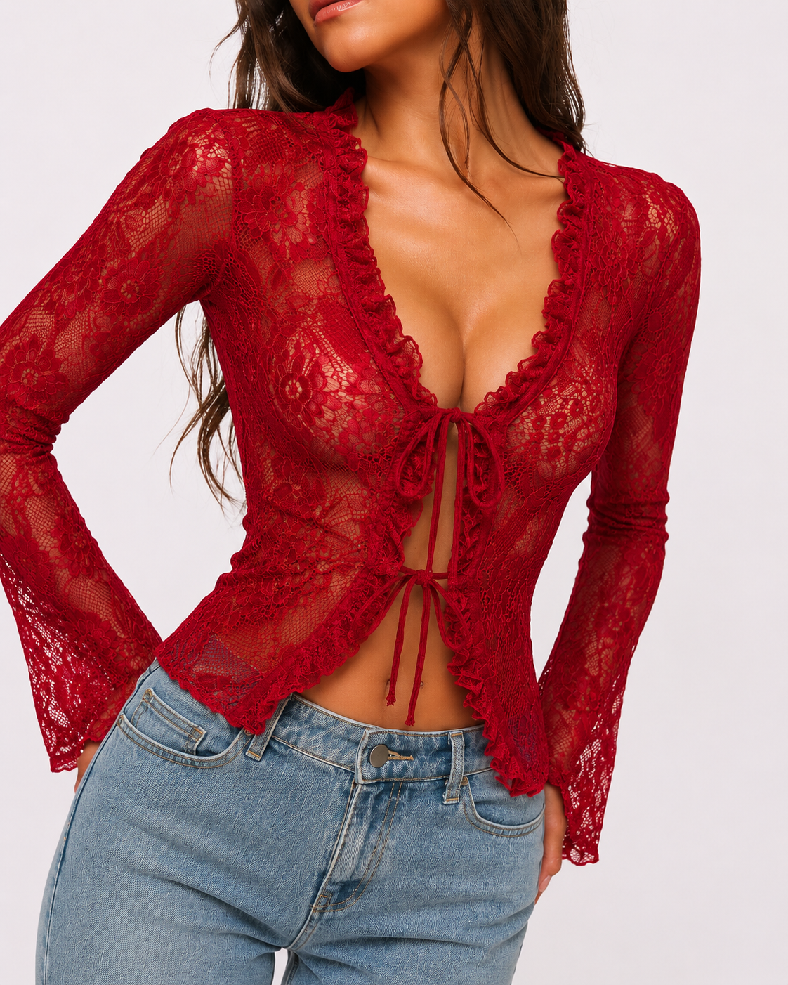Trim Lace Top