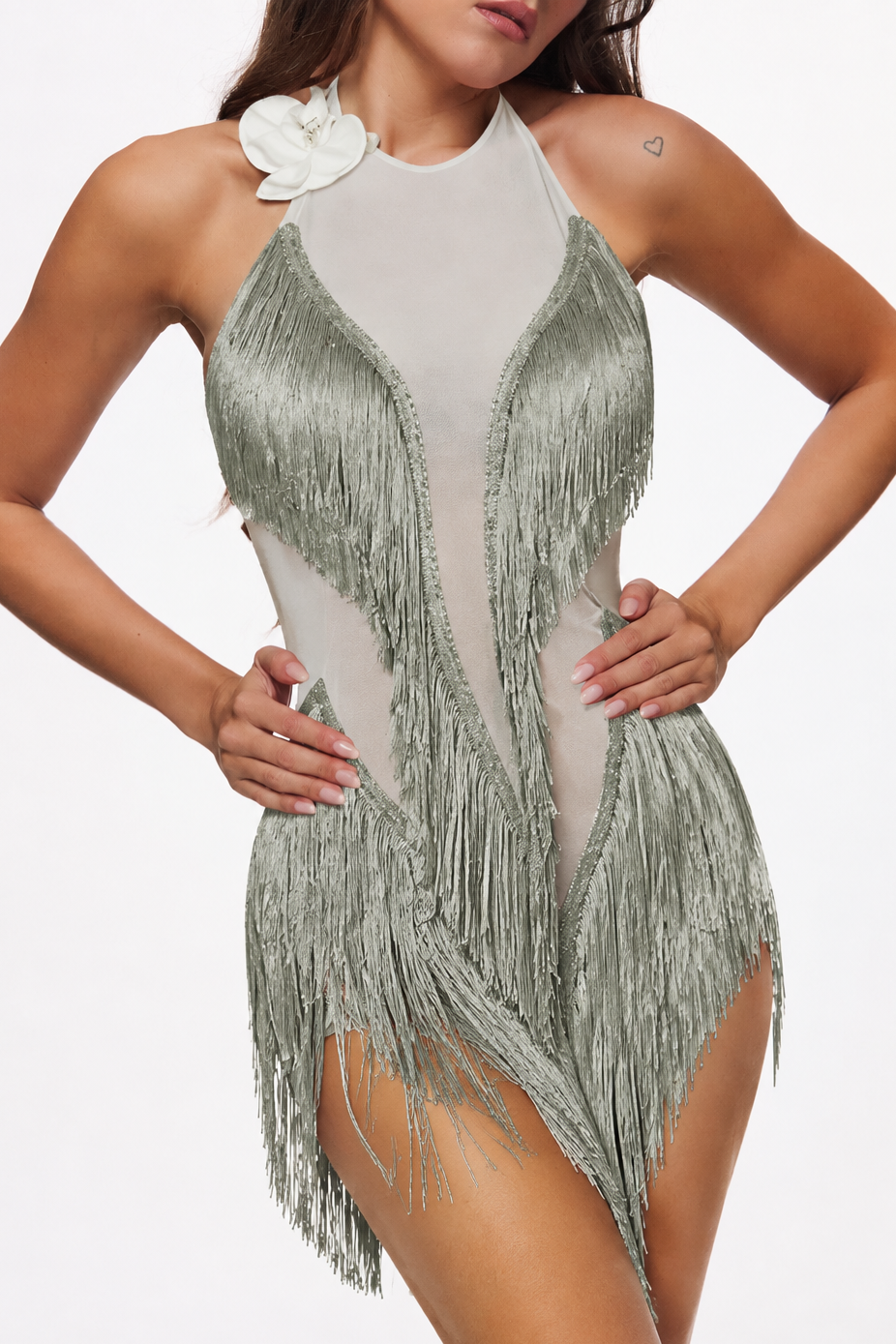 Daiquiri Fringe Dress