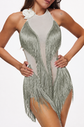 Daiquiri Fringe Dress