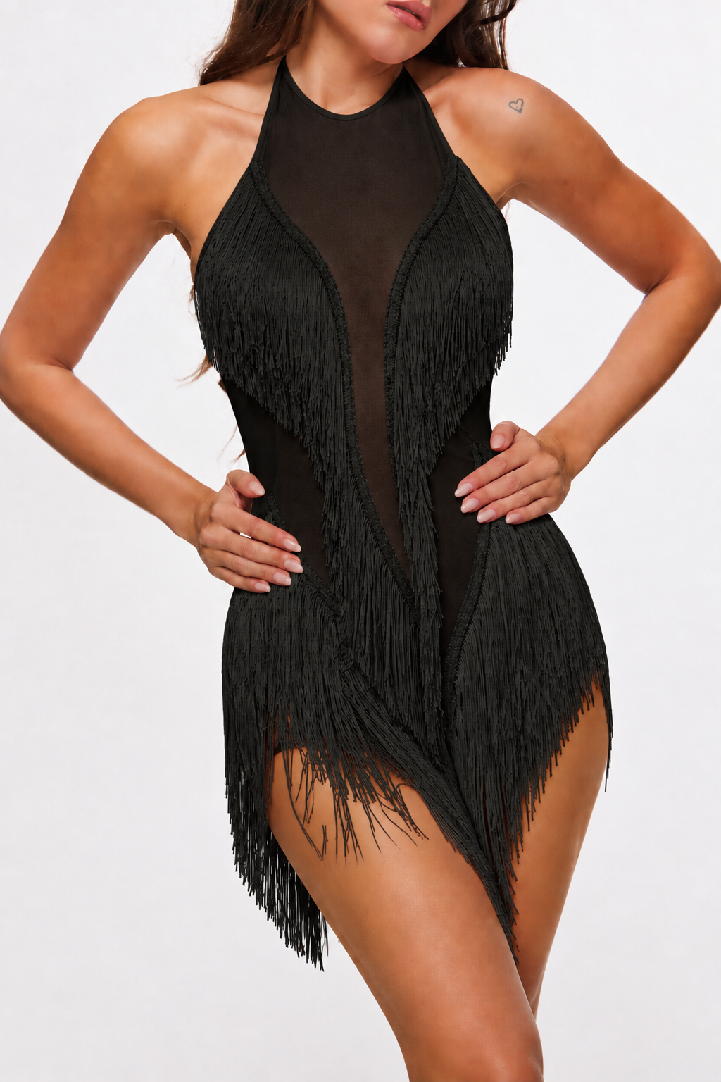Daiquiri Fringe Dress