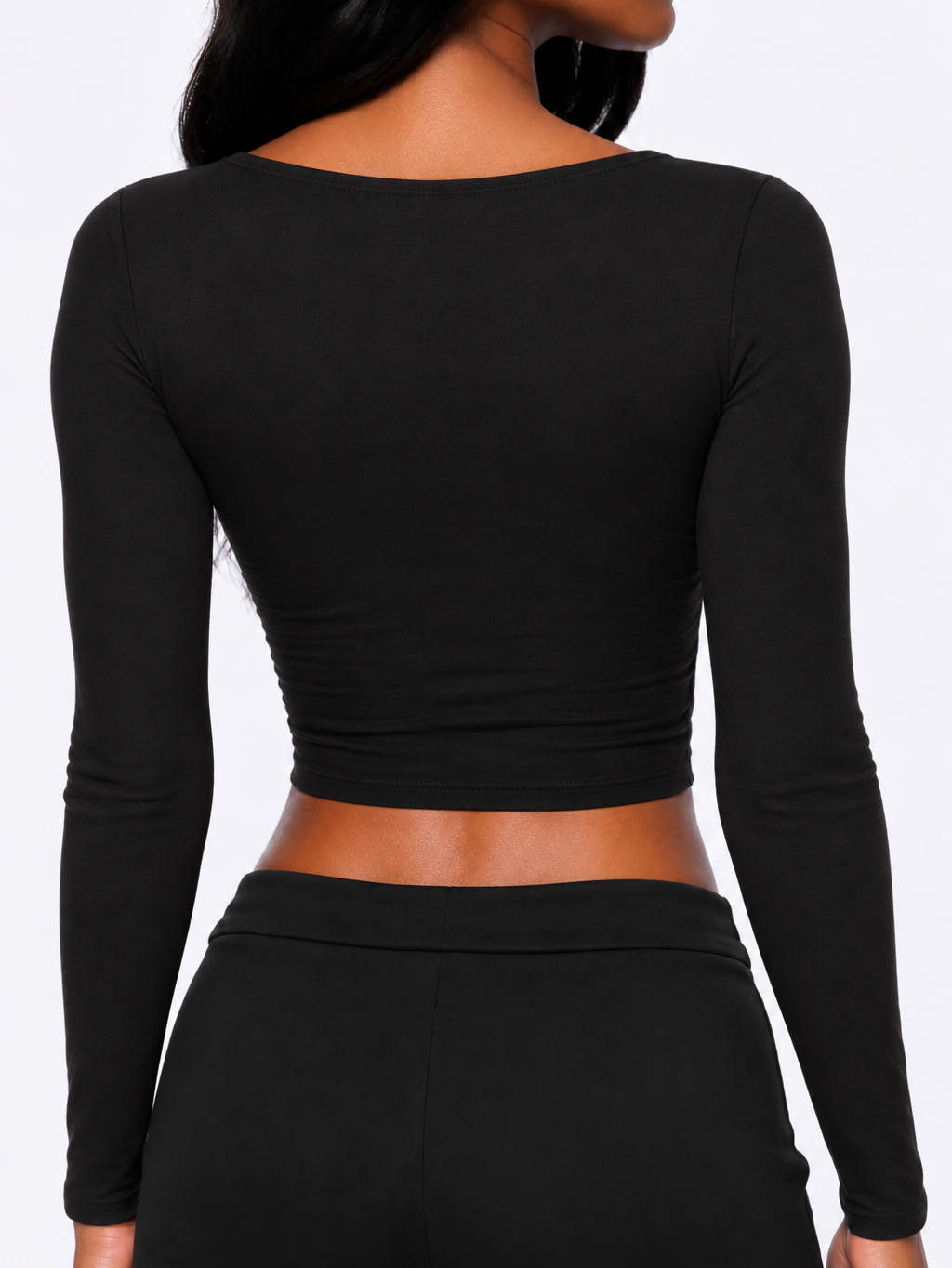 Raven Lace Detail Bustier Top