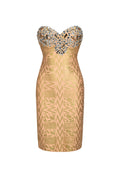 Julieta Diamante Wave Pattern Mini Dress
