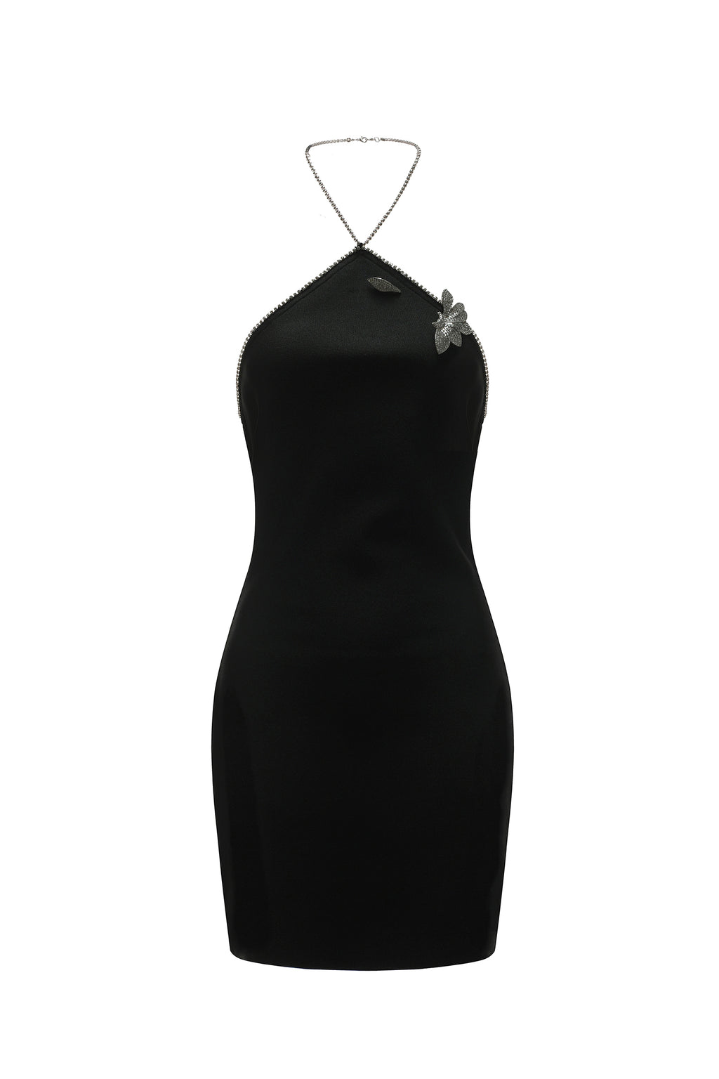 Evanfeline Halterneck Bandage Mini Dress