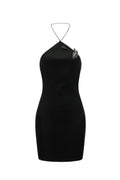 Evanfeline Halterneck Bandage Mini Dress