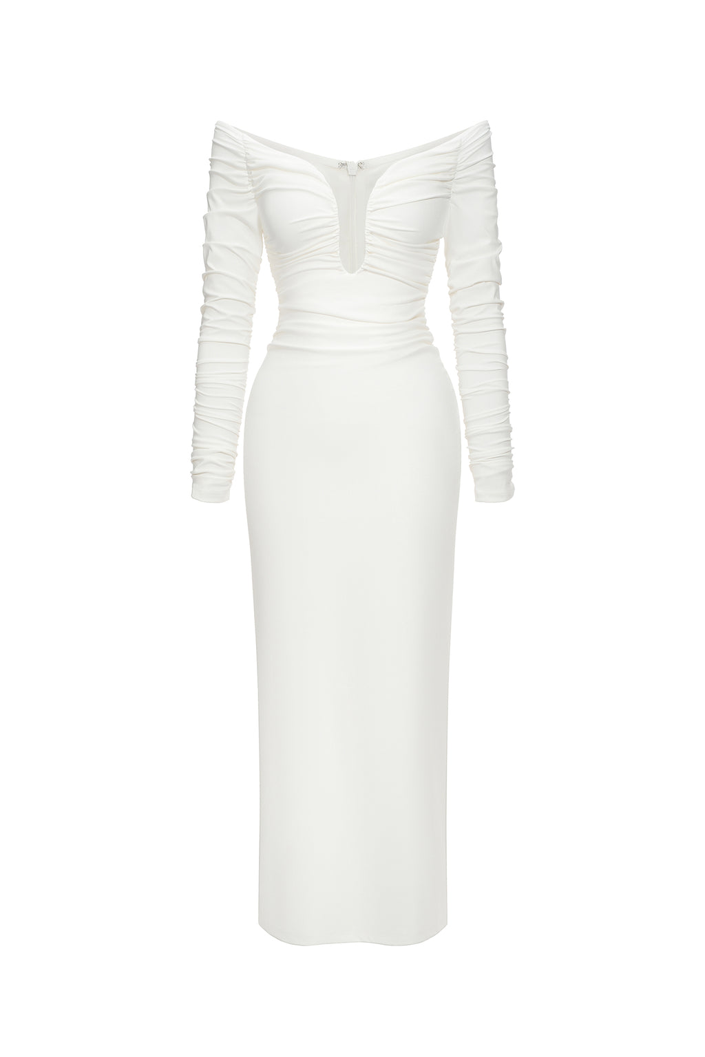 Katelyn Long Sleeves Off Shoulder Maxi Dress